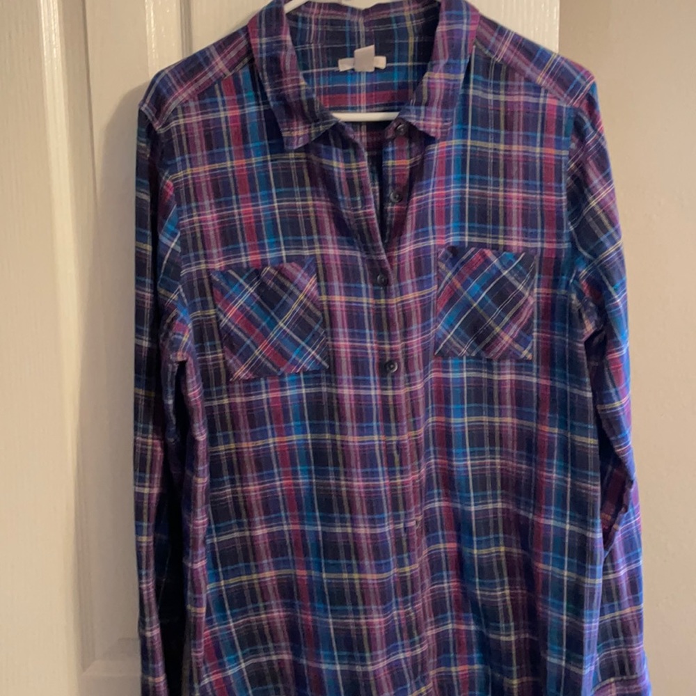 Women’s Plaid Shirt